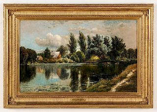 Edmund Darch Lewis (1835-1910) Landscape Painting
