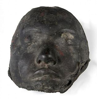 Chinese Bronze Funerary Mask, Liao Dynasty