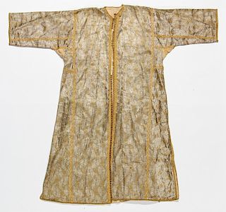 Antique Ottoman Silk Brocade Kaftan/Robe