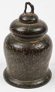 Antique Archaic Asian Bronze Temple Bell