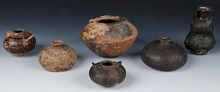 Collection of Archaic Ceramic Bowls/Vessels