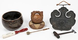 3 Japanese Temple Instruments