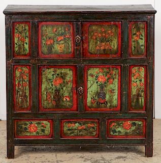 Antique Tibetan Cabinet