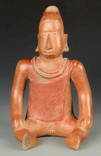 Monumental Colima Female Figure, 200 BCE - 200 CE, Mexico