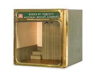 * A Nabisco Store Display Room Box, Height 10 1/2 x width 9 3/4 x depth 10 inches.