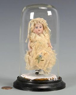 Miniature German Bisque Doll