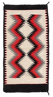 Navajo Rug: 2'7'' x 4'10'' (79 x 147 cm).