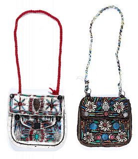2 Decorated North African Handbags