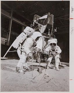 Vintage Apollo 11 Press Photograph