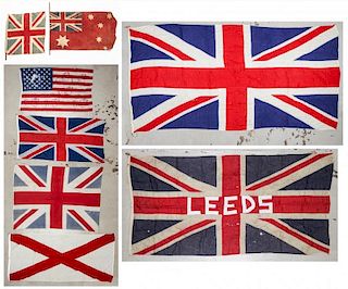 Collection of Vintage Flags (8)