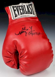 George Forman Signed Boxing Glove
