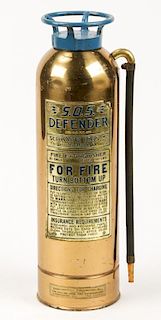 Vintage Schwartz Brothers Fire Extinguisher
