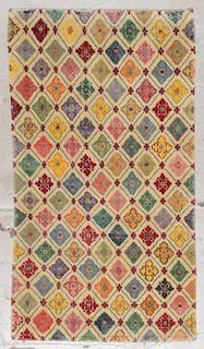 Vintage Tibetan Rug: 3' x 5'5'' (91 x 165 cm)