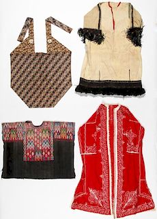 4 Mixed  Ethnographic Garments