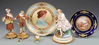 European Porcelains inc. Sevres, 6 Items