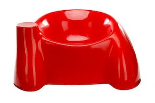 Wendell Castle Red Castle Chair
