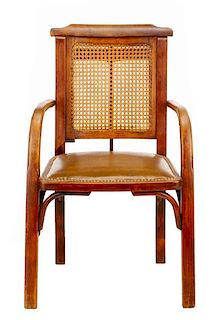 Continental Beechwood  "Barber's" Chair