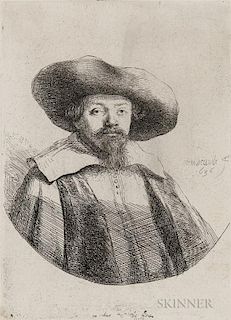 Rembrandt van Rijn (Dutch, 1606-1669)      Samuel Manasseh Ben Israel