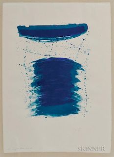 Sam Francis (American, 1923-1994)      Very First Stone