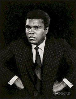 Yousuf Karsh (Canadian, 1908-2002)      Muhammad Ali