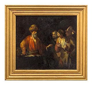 * Judith Drury, (British, 20th century), The Centurion Cornelius after Rembrandt van Rijn