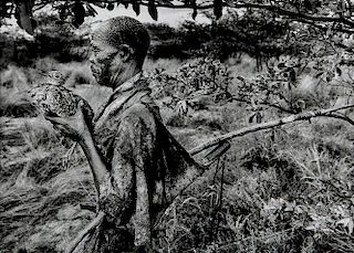 Sebastião Salgado (Brazilian, b. 1944)      Bushman, Botswana
