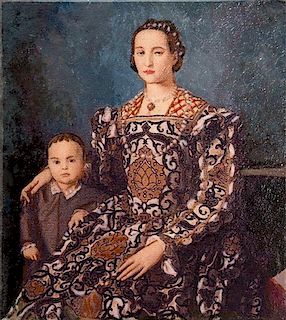 * Michael Reynolds, (20th century), Eleonora of Toledo and Her Son Giovanni de Medici after Agnolo Bronzino
