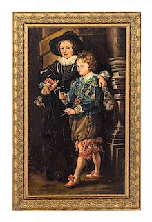 * Ed Chol, (20th century), Albert & Nicolaas after Peter Paul Rubens