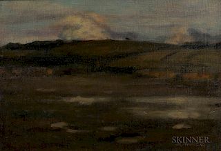 Frederick Carl Frieseke (American, 1874-1939)      Paesaggio