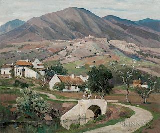 Anthony Thieme (American, 1888-1954)      Camino a Mijas