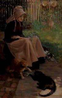 Elizabeth Fearne Bonsall (American, 1861-1956)      Catnip