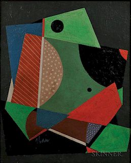 Charles Green Shaw (American, 1892-1974)      Geometric Abstraction