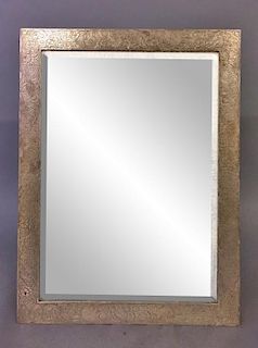 Large Sterling Silver Framed Mirror