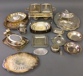 Miscellaneous Silver Plate Grouping