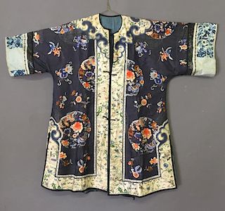 Fine Chinese Silk Court Robe