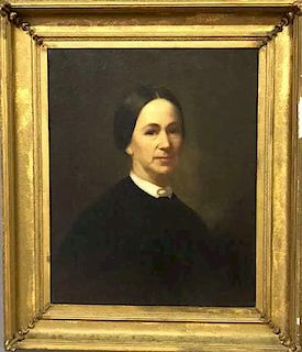 Oil on Canvas Portrait of a Woman
