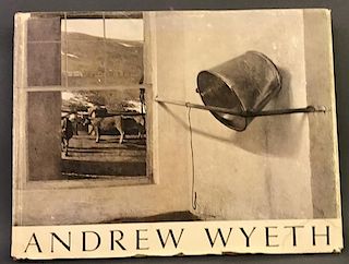 Book "Andrew Wyeth" 1968 Signed First Printing