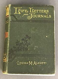 Louisa M. Alcott Book "Life, Letters and Journals"