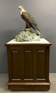 Fine Presidential Eagle Sculpture