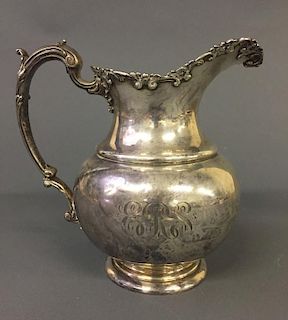Sterling Silver Water Pitcher by Durgin