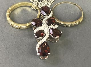 Aquamarine Ring, Diamond Ring, Pendant