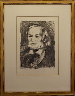 "Richard Wagner" Pierre Renoir (1841 - 1919)