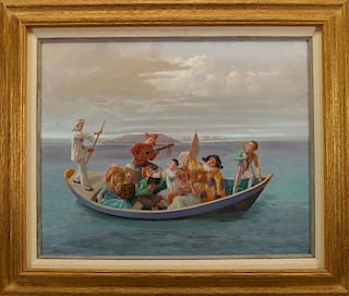 "Jolly Boat" Claude W. Harrison (1922 - 2009)