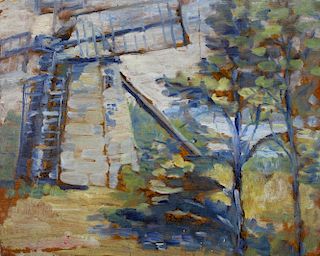 American School,Impressionist Windmill Hamptons NY