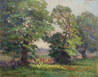Emma Burgess (early 20th century) Landscape