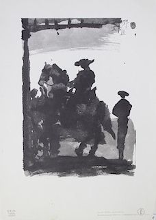 (5) After Picasso Bullfight Series Prints