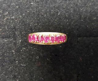 10k Gold & Possibly Ruby Ring
