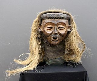 20th C. Chokwe Mask of Angola