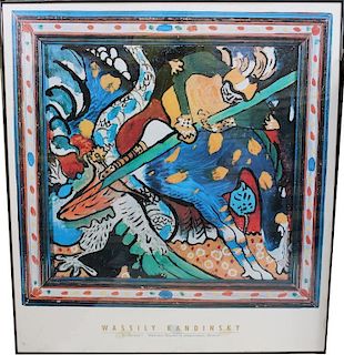 Wassily Kandinsky Poster, Munich National Gallery