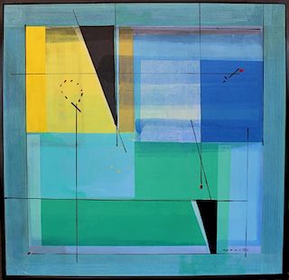 Antonio Carreno (Born 1963), Large Abstract O/C